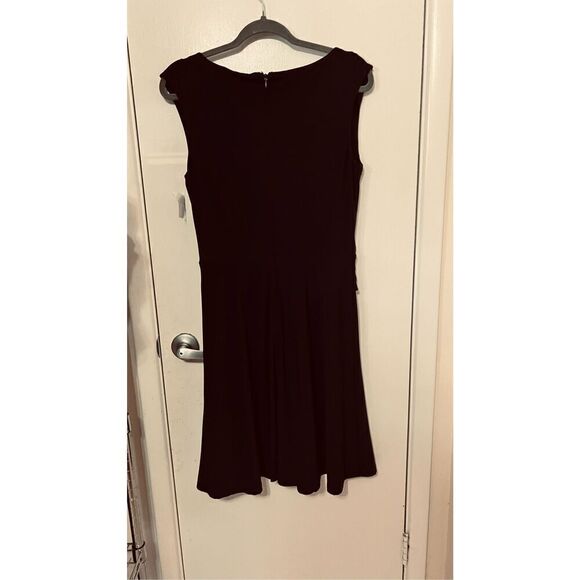 Lauren Ralph Lauren Black Label Navy Blue Sleeveless Dress Size 4/6 - Picture 9 of 9